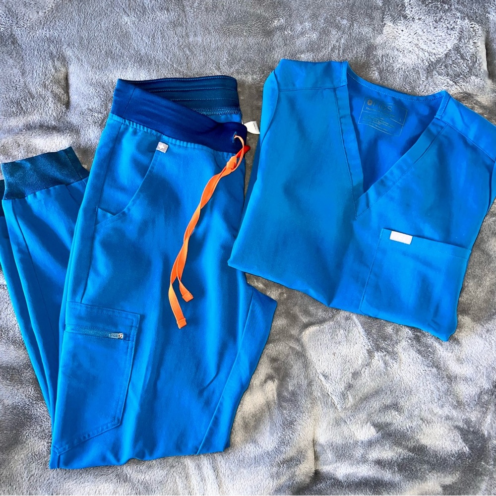 Figs Scrubs Winning Blue